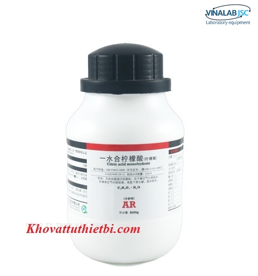 Hóa chất tinh khiết Acid citric